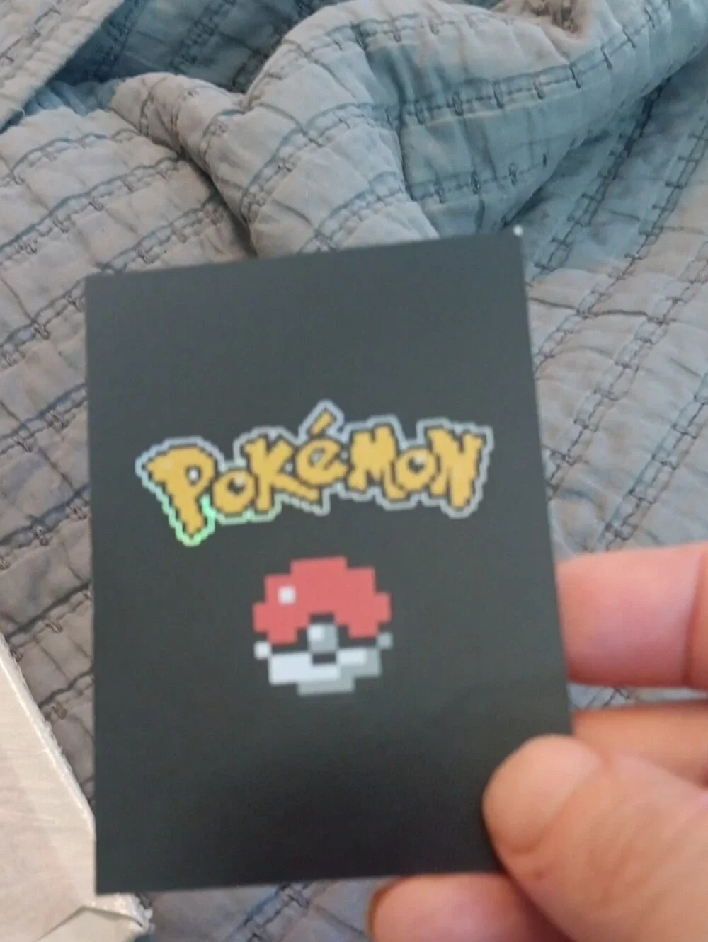 Pokemon Greninja Trading Card - Blue, Pink, Red, Black